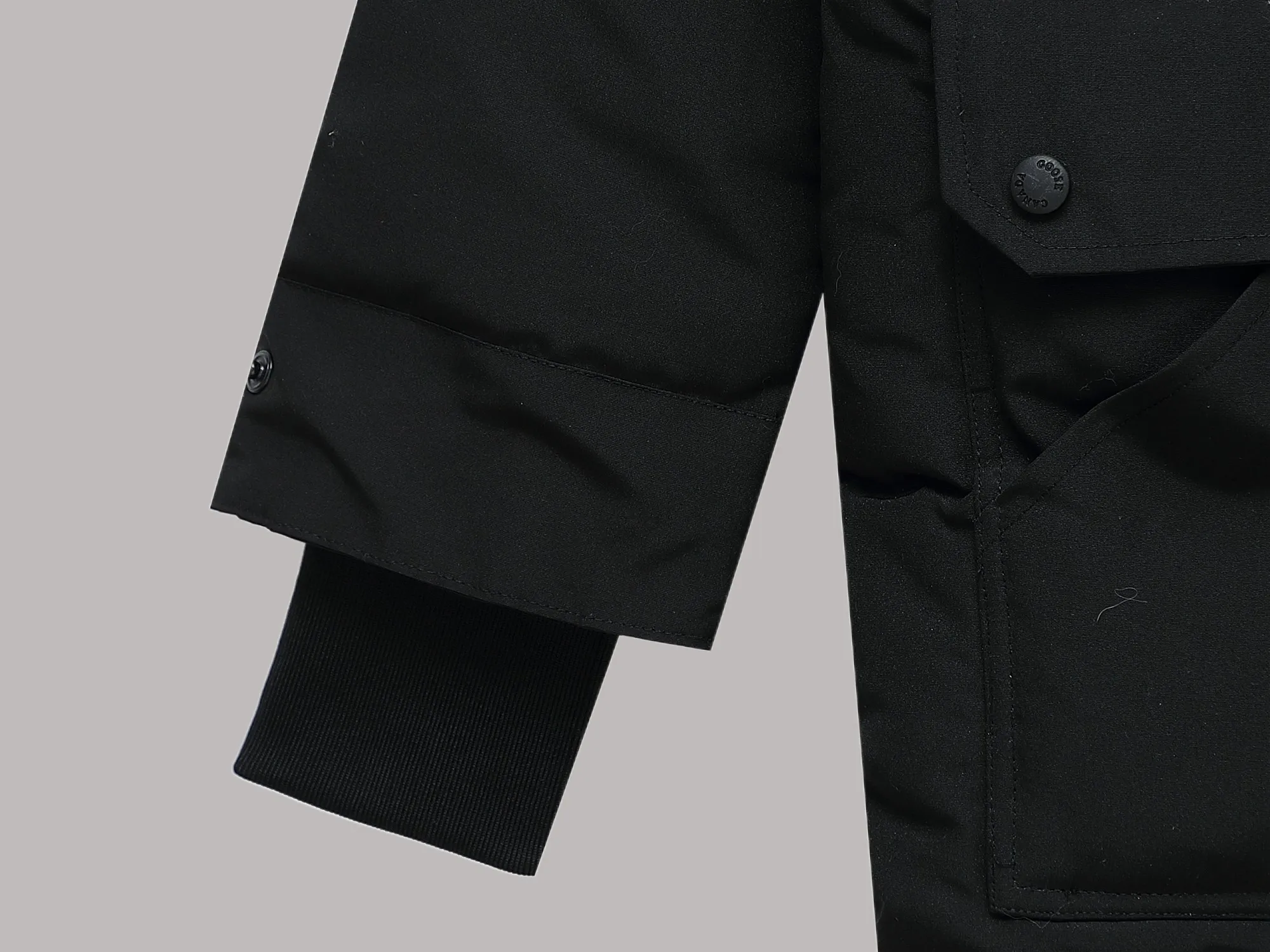 P820 ​​Big Goose emory series Parker Color: black, off-white, Zhangqing, graphite gray Size S-XXL